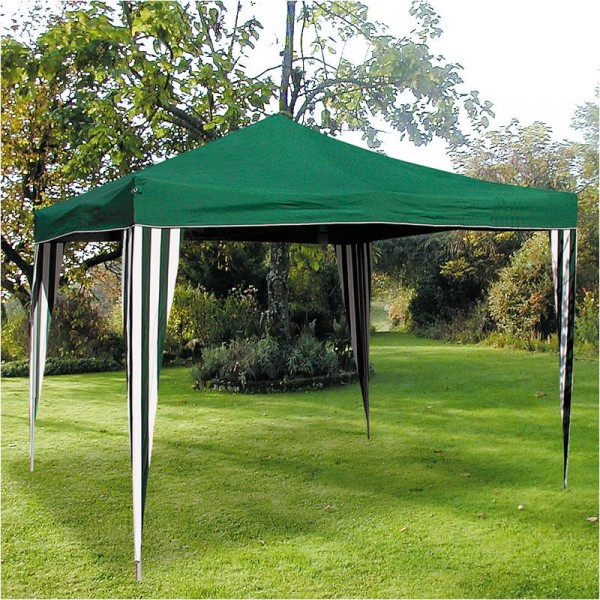 Ruck Zuck Pavillon Klappbar 3x3m Grün Partyzelt Gartenpavillon